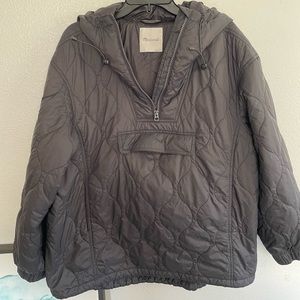 Madewell Quilted Packable Popover Puffer Jacket